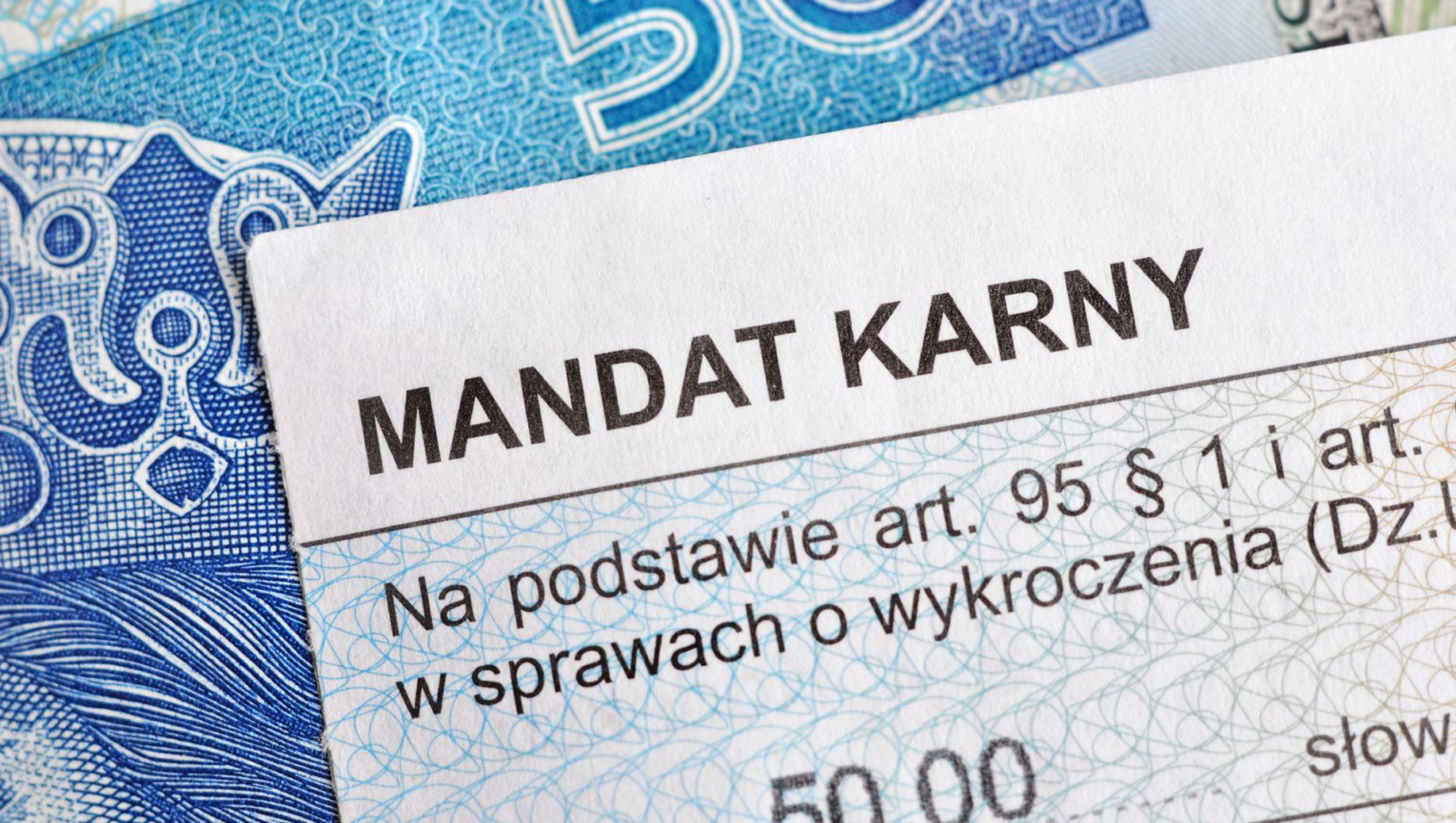 Dzielnicowy przypomni o mandacie