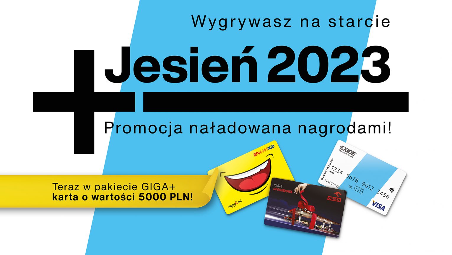 Ruszyła promocja pakietowa WYGRYWASZ NA STARCIE – JESIEŃ 2023