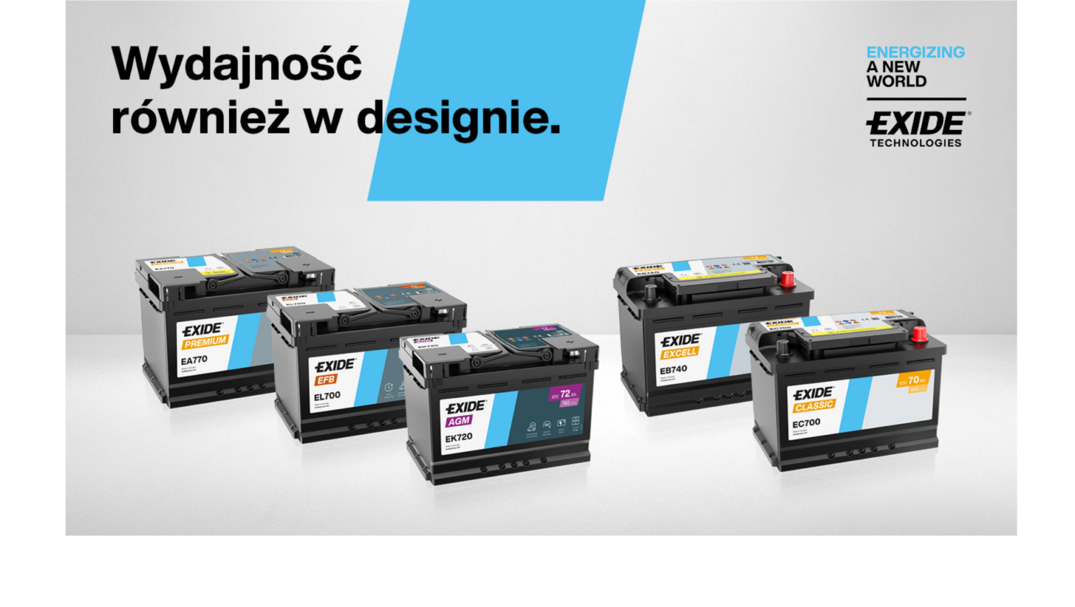 Exide Technologies wprowadza nowe etykiety, które ułatwią dobór akumulatorów do pojazdów osobowych